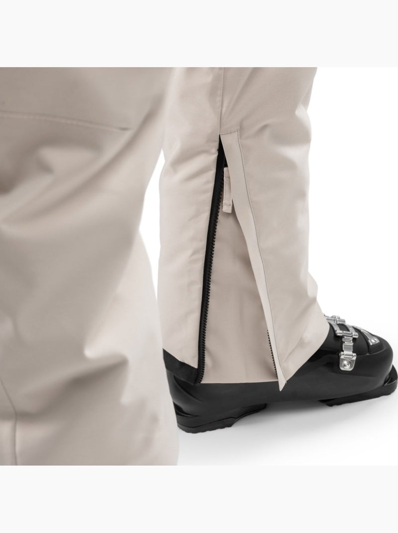 Pantalón de nieve premium de mujer esquí y nieve mujer srx nival Beige - Kiabi