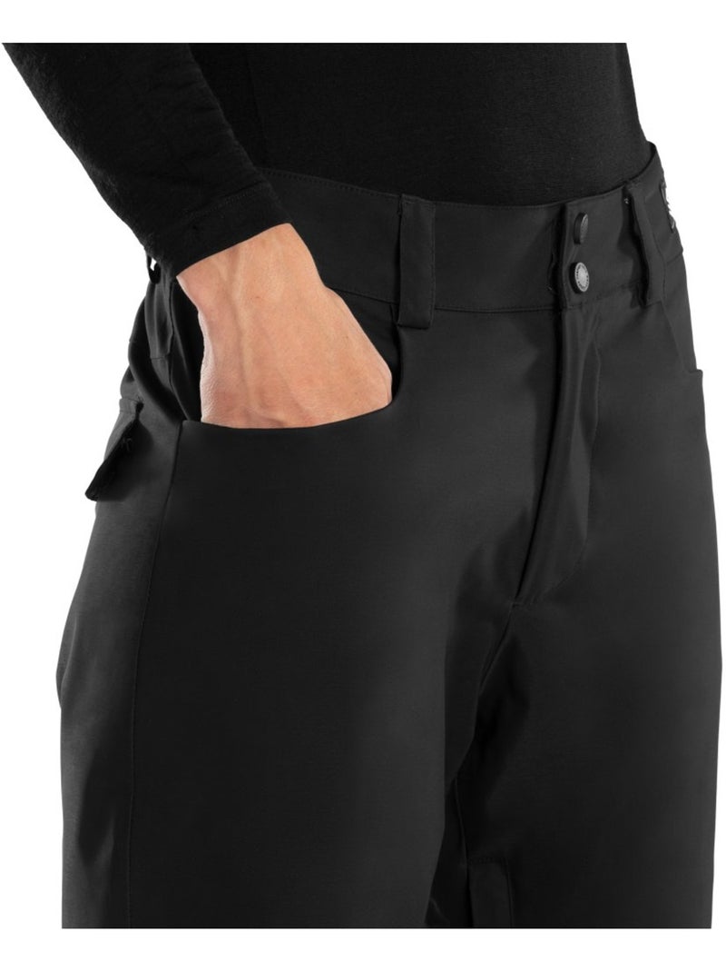 Pantalón de nieve premium de mujer esquí y nieve mujer srx sils Negro - Kiabi