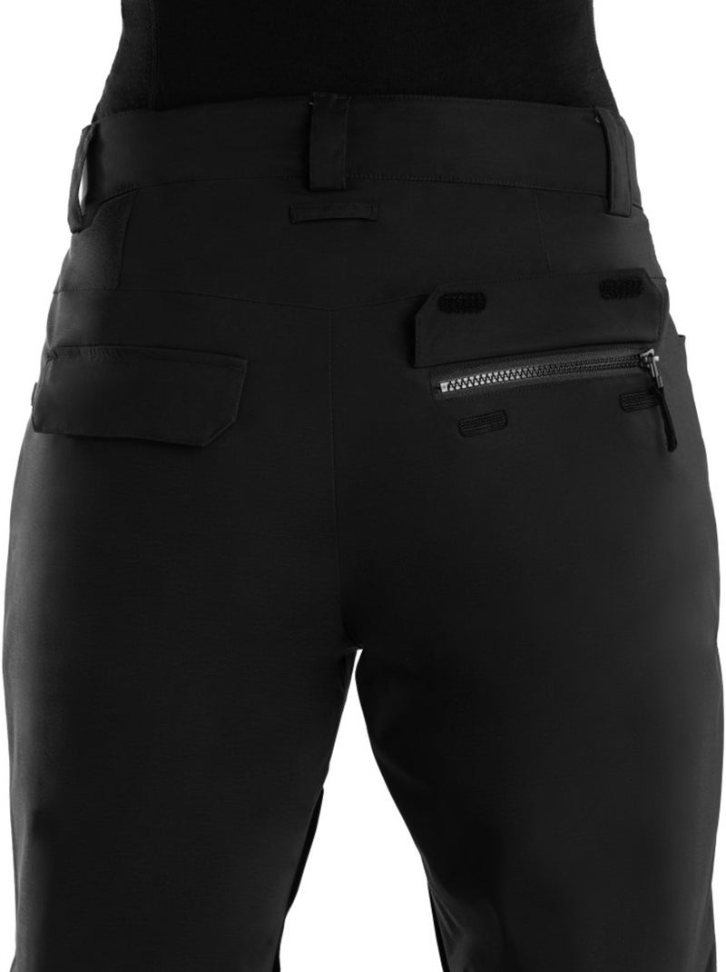 Pantalón de nieve premium de mujer esquí y nieve mujer srx sils Negro - Kiabi