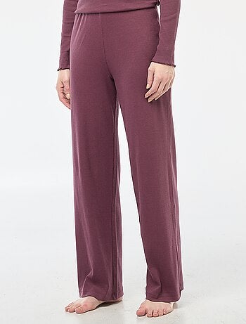 Pantalón de noche de canalé