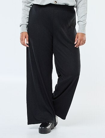 Pantalón de pana ancho liso