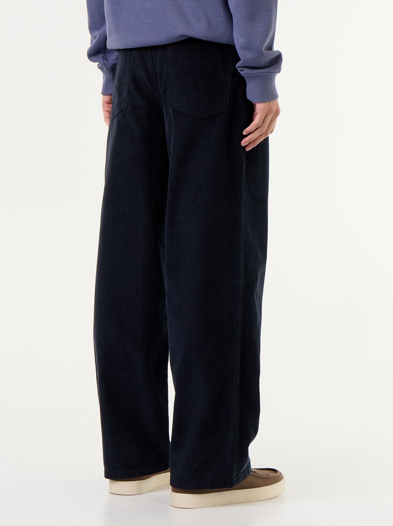Pantalón de pana Azul - Kiabi