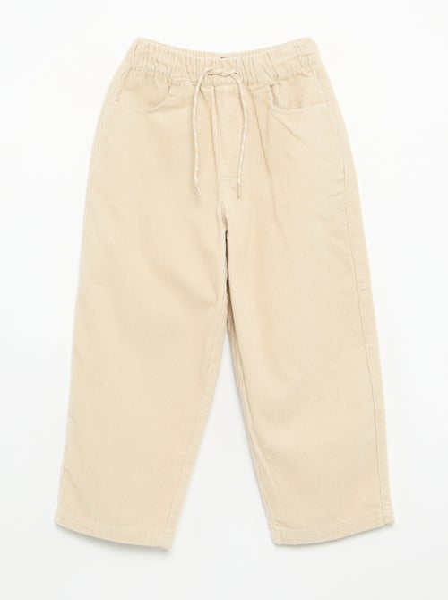 Pantalón de pana - Kiabi Pantalón de pana - Kiabi