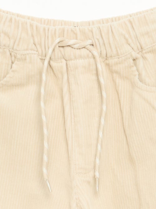 Pantalón de pana - Kiabi Pantalón de pana - Kiabi