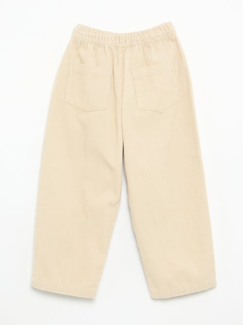 Pantalón de pana - Kiabi Pantalón de pana - Kiabi