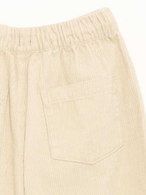 Pantalón de pana - Kiabi Pantalón de pana - Kiabi