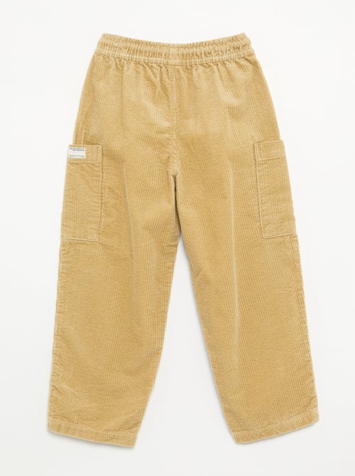 Pantalón de pana - Kiabi