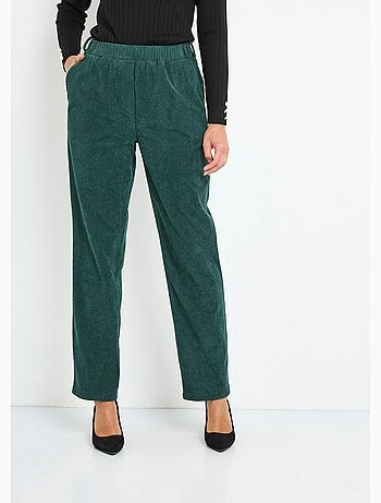 Pantalón de pana con cintura elástica - Afibel