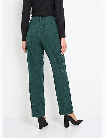 Pantalón de pana con cintura elástica - Afibel