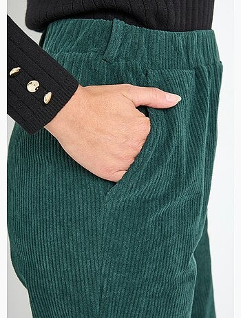 Pantalón de pana con cintura elástica - Afibel