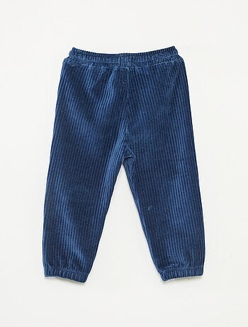 Pantalón de pana con cintura elástica