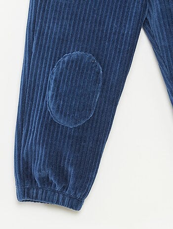 Pantalón de pana con cintura elástica