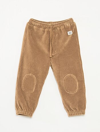 Pantalón de pana con cintura elástica