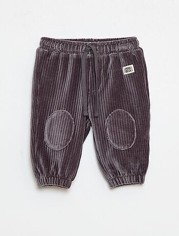 Pantalón de pana con cintura elástica