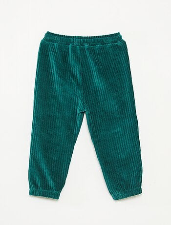 Pantalón de pana con cintura elástica