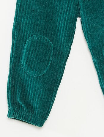 Pantalón de pana con cintura elástica