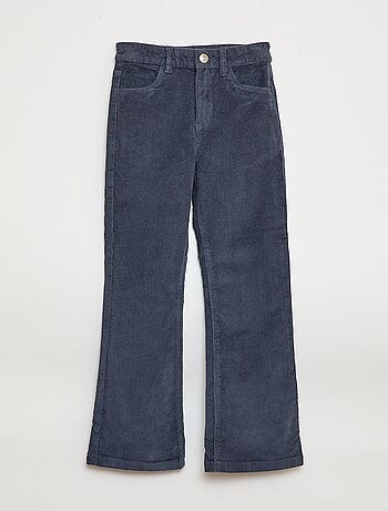 Pantalón de pana corte flare