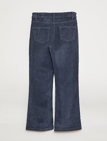 Pantalón de pana corte flare