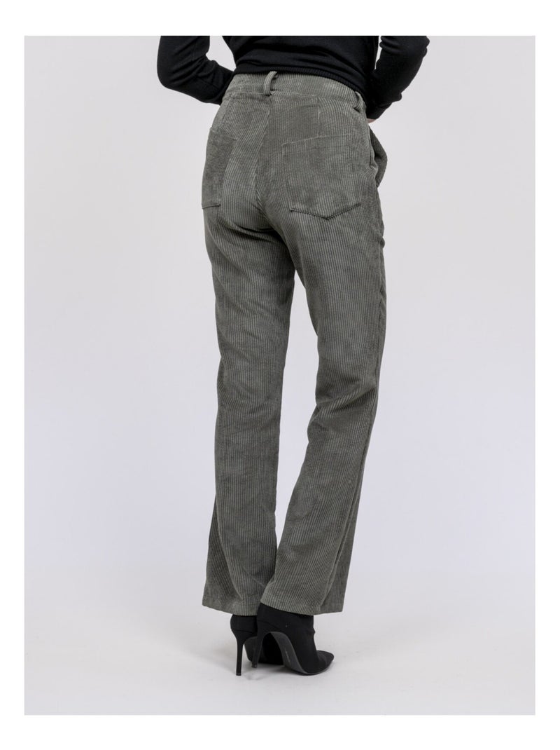Pantalón de pana ELIO Caqui - Kiabi