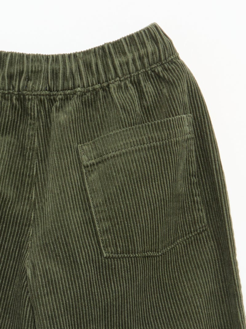 Pantalón de pana Kaki - Kiabi