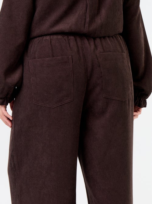 Pantalón de pana - Kiabi