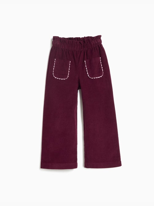 Pantalón de pana, mo fashion - Kiabi