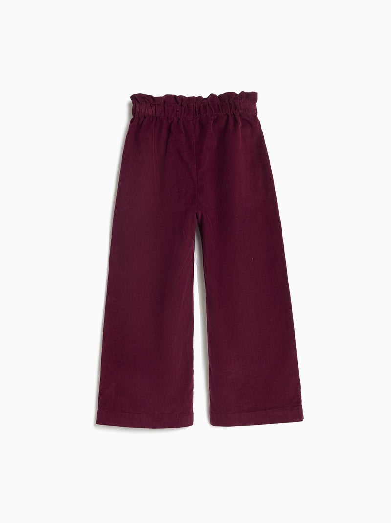 Pantalón de pana, mo fashion Violeta - Kiabi