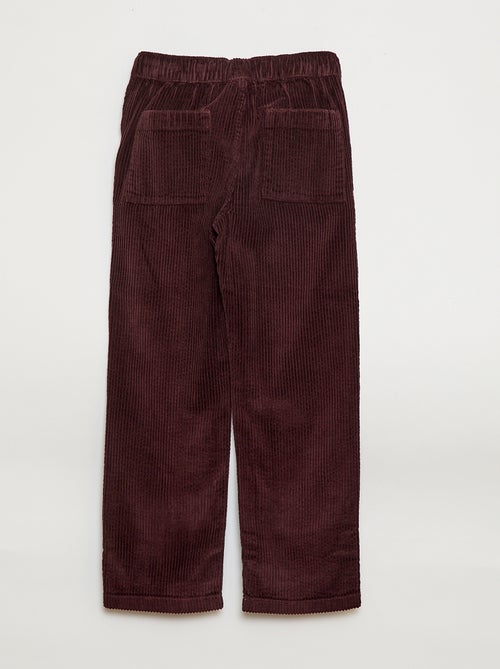 Pantalón de pana - Kiabi