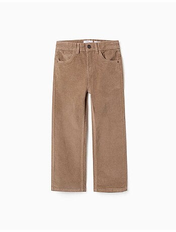 Pantalón de pana recto