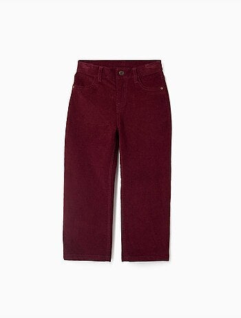 Pantalón de pana recto