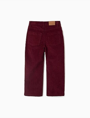 Pantalón de pana recto