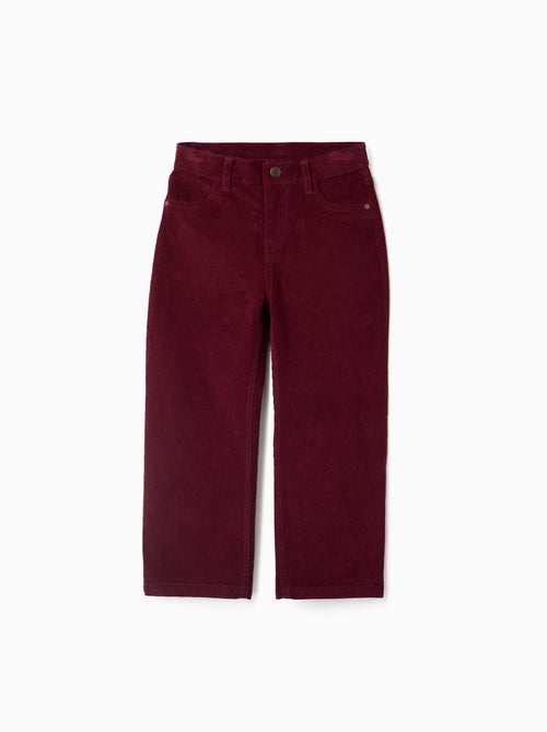 Pantalón de pana recto - Kiabi Pantalón de pana recto - Kiabi