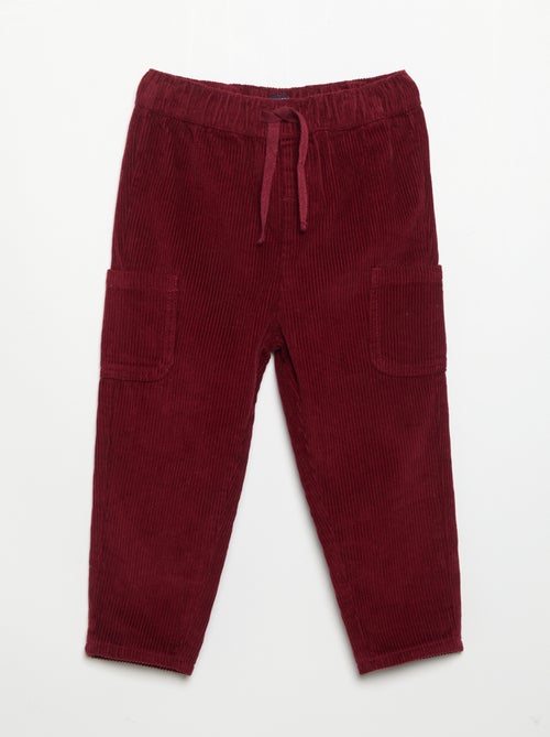 Pantalón de pana - Kiabi