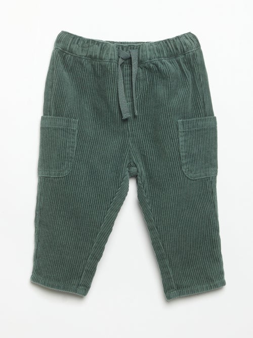 Pantalón de pana - Kiabi