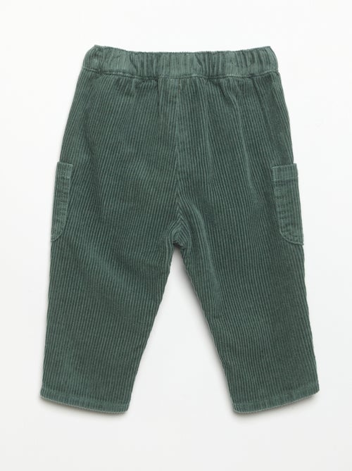 Pantalón de pana - Kiabi