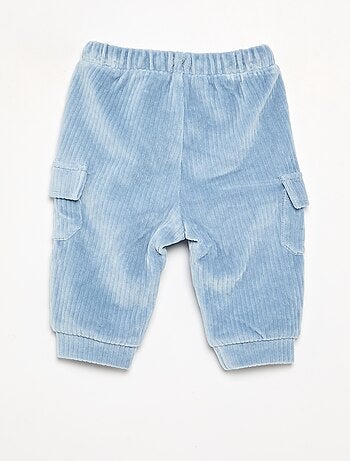 Pantalón de pana y bolsillos cargo