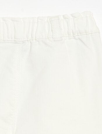 Pantalón de pierna ancha - colección fácil de poner