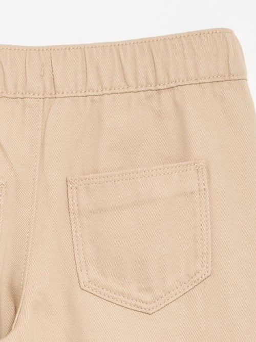 Pantalón de pierna ancha - corte ajustado - Kiabi Pantalón de pierna ancha - corte ajustado - Kiabi