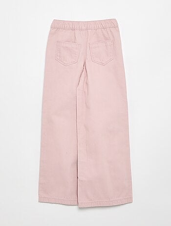 Pantalón de pierna ancha - corte ajustado