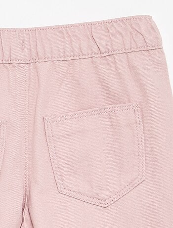 Pantalón de pierna ancha - corte ajustado