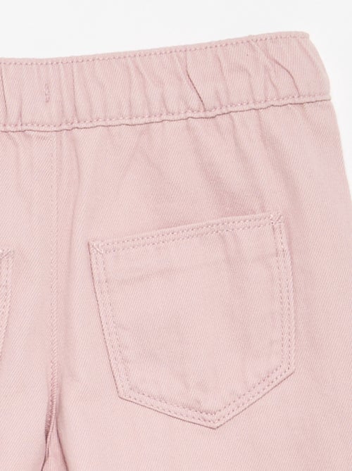 Pantalón de pierna ancha - corte ajustado - Kiabi Pantalón de pierna ancha - corte ajustado - Kiabi