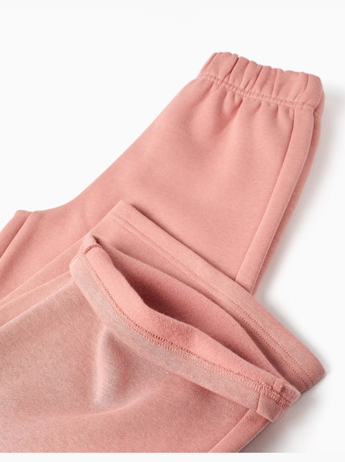 Pantalón de pierna ancha de felpa con forro perchado - Kiabi