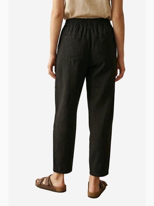 Pantalón de pierna recta con cintura elástica my fashion - Kiabi Pantalón de pierna recta con cintura elástica my fashion - Kiabi