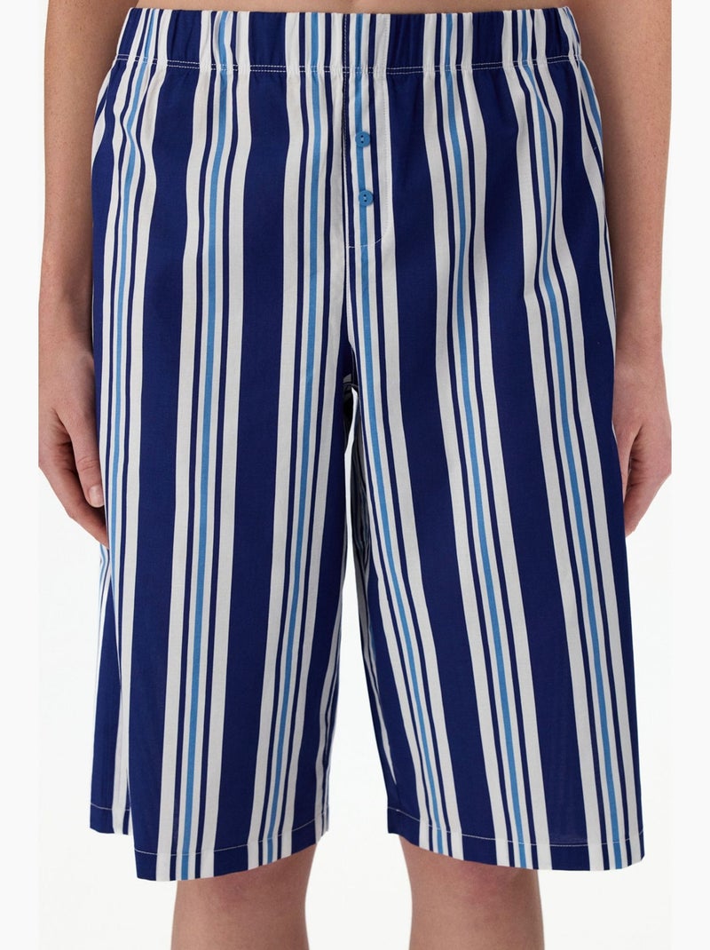 Pantalón de pijama a rayas vacation penti Azul Blanco - Kiabi