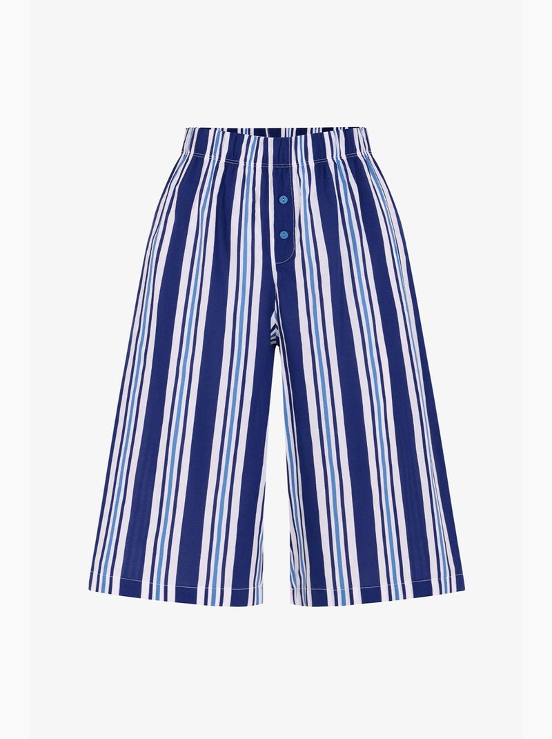 Pantalón de pijama a rayas vacation penti Azul Blanco - Kiabi