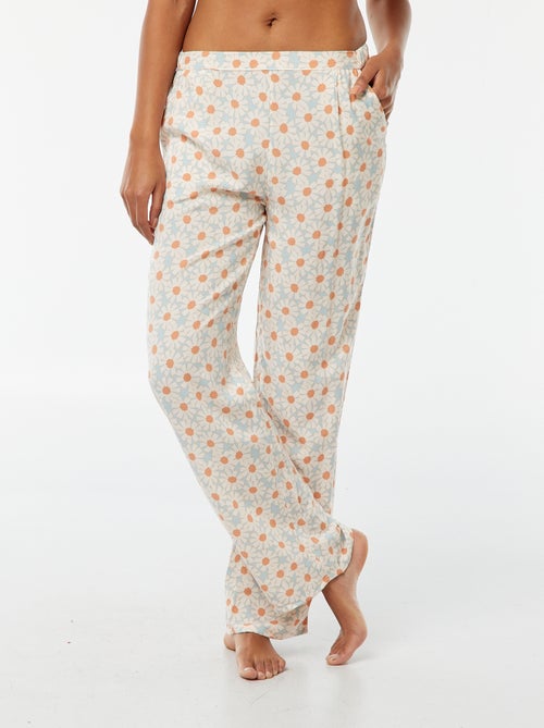 Pantalón de pijama ancho - Kiabi