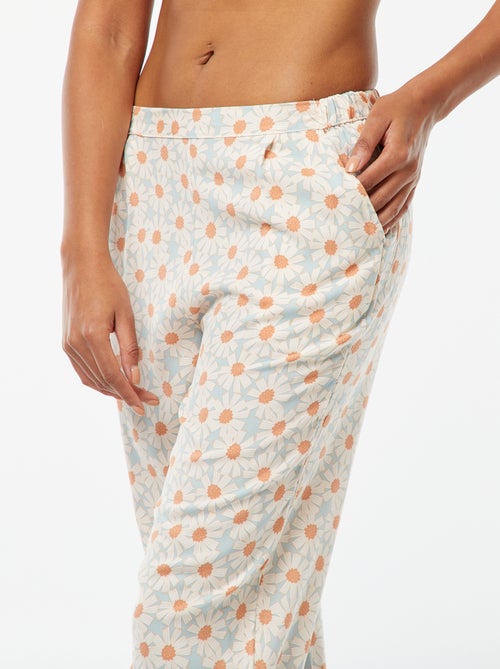Pantalón de pijama ancho - Kiabi