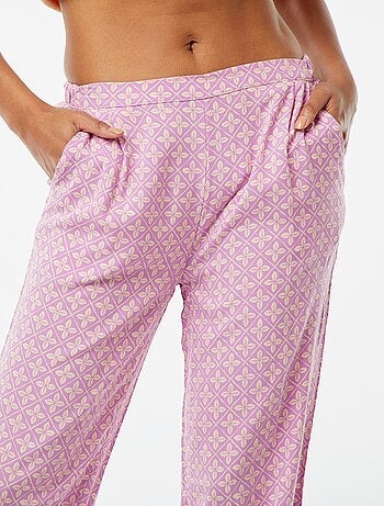 Pantalón de pijama ancho