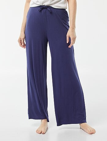 Pantalón de pijama ancho vaporoso