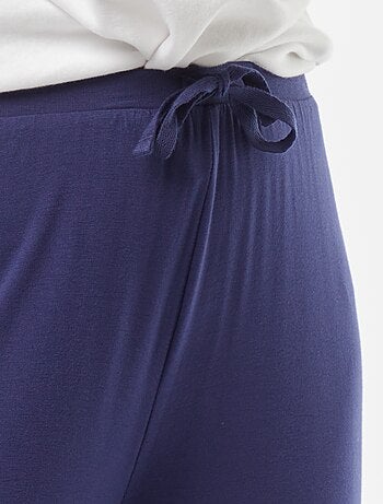 Pantalón de pijama ancho vaporoso